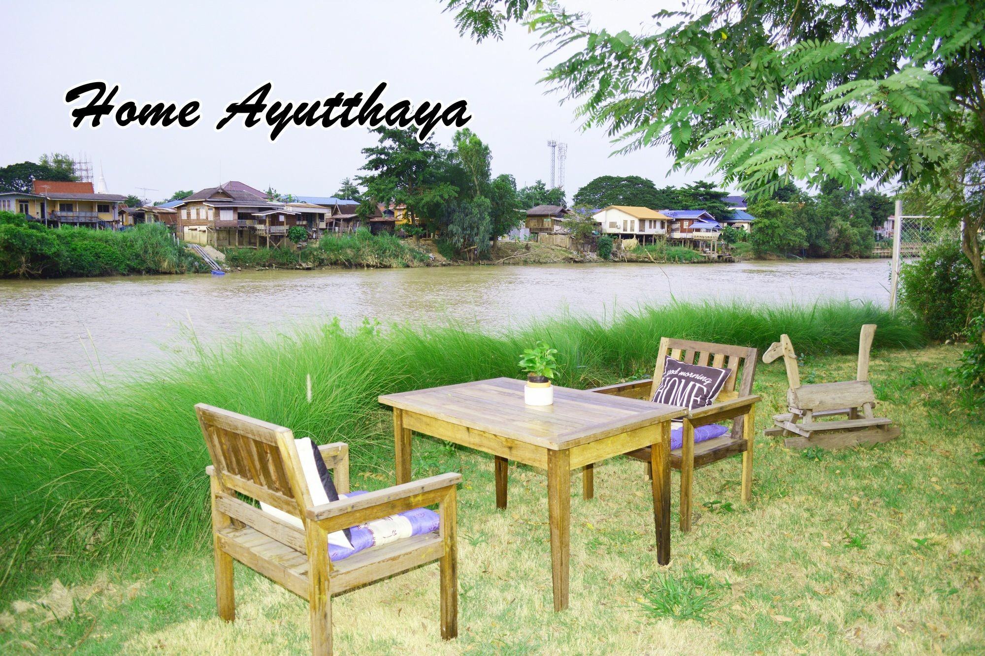 Pangsapuri 22 m² dengan 5 bilik tidur dan 7 bilik mandi peribadi di Ban Pom Phra Nakhon Si Ayutthaya Luaran gambar